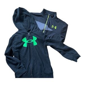 *2* Boys Under Armour Zip Ups, Size Small‎